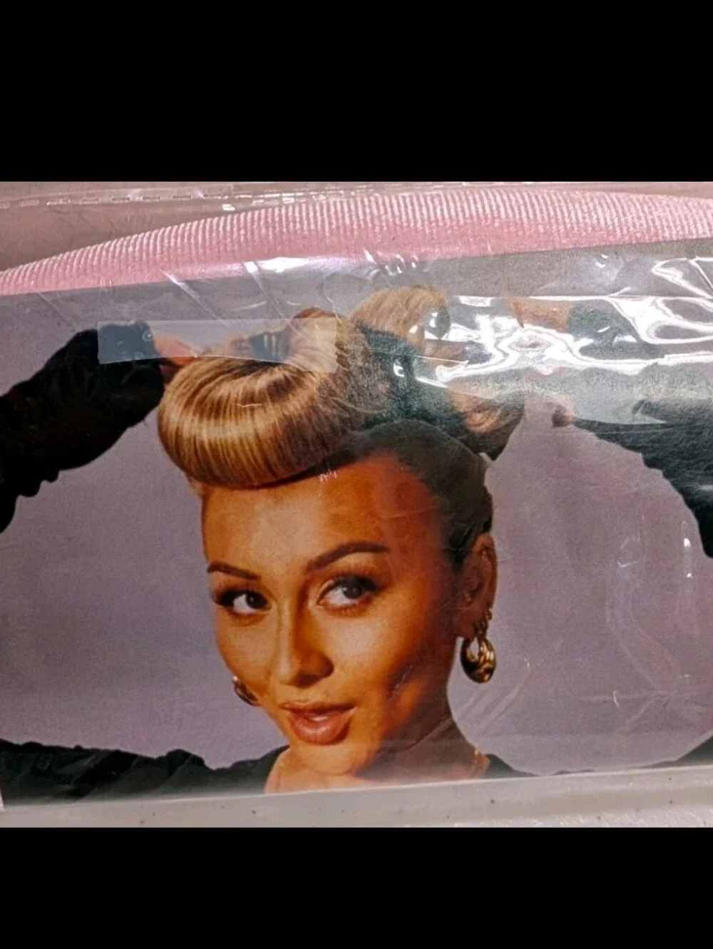 NEW Yoshuyuki No Heat Hair Hollers The Bump Hair Style 40s 50s Pin Up Girl #3050